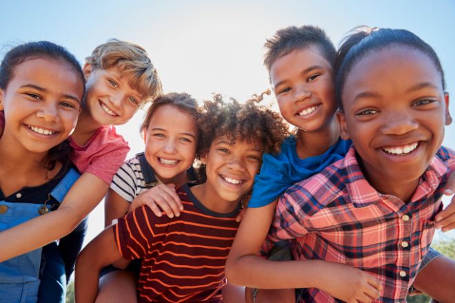 Happy, well-adjusted children with improved mental health after therapy with Valley Counseling Center in Mechanicsburg, PA